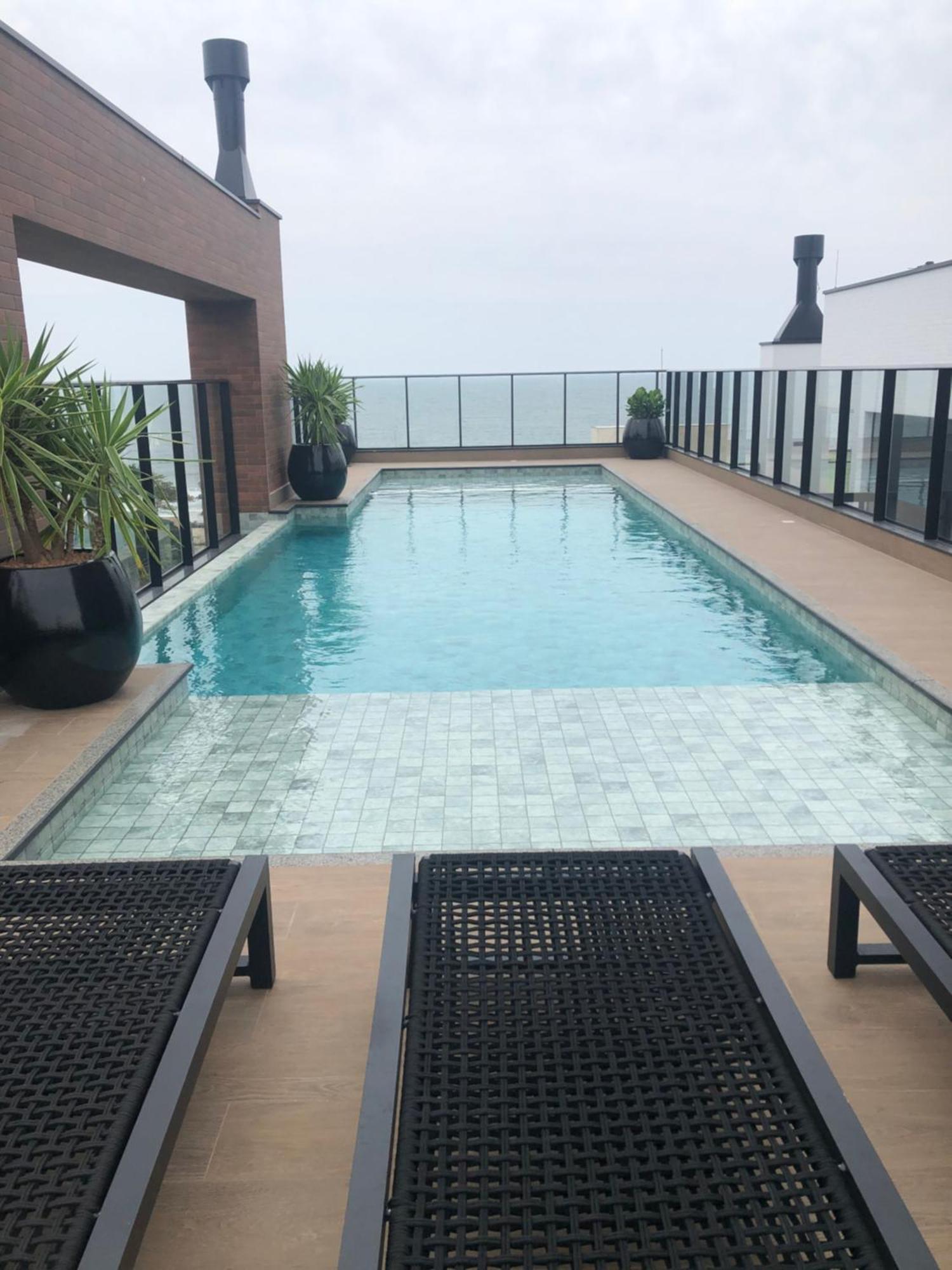 Departamento Con Vista Al Mar En Villa Francione 506 Bombinhas Exteriör bild